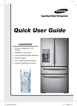Samsung French Door de 865 L con tecnología Twin Cooling Quick Setup Guide