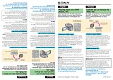 Sony DCR-DVD101 Manual