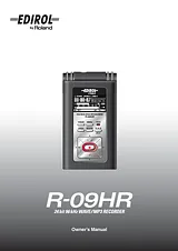 Edirol R-09HR User Manual