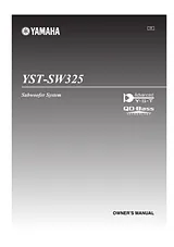 Yamaha YST-SW325 Manual Do Utilizador