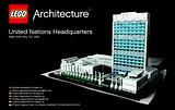 Lego united nations headquarters - 21018 Manuel D'Instructions
