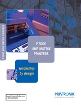 Printronix P7000 Справочник Пользователя