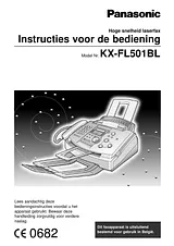 Panasonic KXFL501BL Manuel D'Instructions