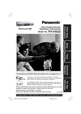 Panasonic PV-V4622 사용자 설명서