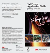 3M product application guide for casting forging and forming User Manual