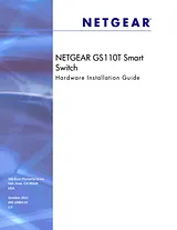 Netgear GS110T – ProSAFE 8-Port Gigabit Smart Switch with 2 fiber SFP ports Manual De Hardware