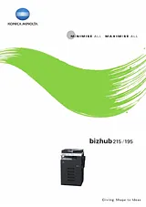 Konica Minolta 215 Manual Do Utilizador