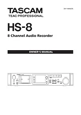 Tascam HS-8 用户手册