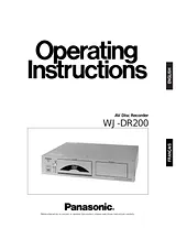 Panasonic WJ-DR200 Manual Do Utilizador