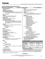 Toshiba C855D-S5135NR PSCBUU-003007 User Manual