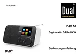 Dual DAB 50 Bathroom Radio, White 72625 Ficha De Dados