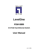 LevelOne FSW-0809 User Manual