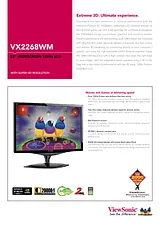 Viewsonic VX2268WM Folheto