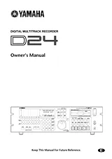 Yamaha D24 Manual Do Utilizador