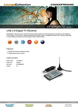 Conceptronic USB 2.0 Digital TV Receiver C08-080 사용자 설명서