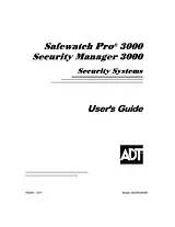 ADT Security Services 3000 Справочник Пользователя