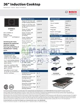 Bosch NITP666UC Product Datasheet