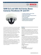 Bosch VDC-455V03-20 Guia De Especificação