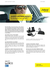 Jabra Motion UC+ MS 6640-906-343 Техническая Спецификация
