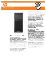 HP ProLiant ML330 G6 600911-001 User Manual