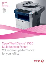 Xerox WorkCentre 3550 3550V_XTM Справочник Пользователя