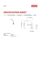Franke LB9170 Specification Sheet