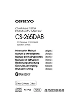 ONKYO CS-265DAB Manual Do Utilizador