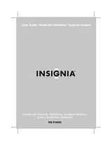 Insignia NS-P2000 Manuel D’Utilisation