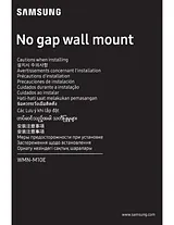 Samsung WMN-M10E No Gap Wall Mount Manuel Du Propriétaire