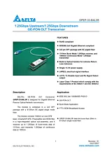 Delta Electronics OPEP-33-B4L3R Manual Do Utilizador