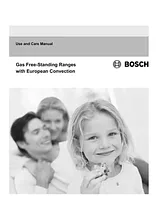 Bosch HGS7052UC Manuale Proprietario