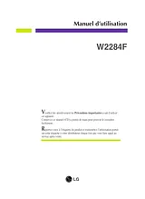 LG W2284F-PF Owner's Manual