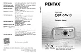 Pentax Optio W10 用户手册