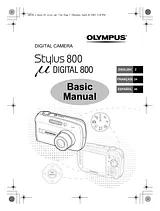 Olympus Stylus 800 Digital Manual De Introdução