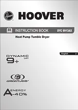 Hoover DYC 9913AX 用户手册