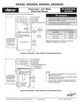 Dacor DR30DH Design Guide