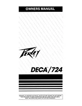 Peavey DECA 724 Manual Do Utilizador