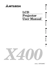 Mitsubishi x400 Manual Do Utilizador