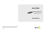 Samsung Epic Galaxy S User Manual