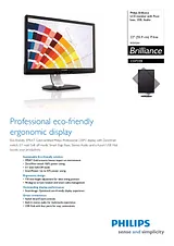 Philips LCD monitor with Pivot base, USB, Audio 220P2EB 220P2EB/00 产品宣传页