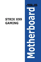 ASUS ROG STRIX X99 GAMING Mode D'Emploi