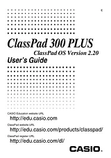 Casio 300 PLUS Manuel D’Utilisation