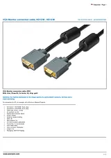 ASSMANN Electronic VGA Monitor DK-310105-030-D 产品宣传页