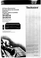 Panasonic sa-ex510 Guida Al Funzionamento