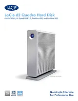 LaCie d2 Quadra Hard Disk 301442A Manuel D’Utilisation