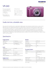 Olympus VR-340 V105080BE000 ユーザーズマニュアル