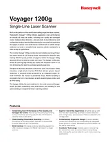 Honeywell Voyager 1200g 1200G-2KBW-1 Dépliant