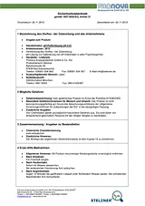 Stelzner PRONOVA PH AGRAR 2000 CASE TESTKIT 3002 Data Sheet