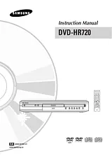 Samsung DVD-HR720 Instruction Manual