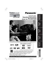 Panasonic pv-d4734s Справочник Пользователя